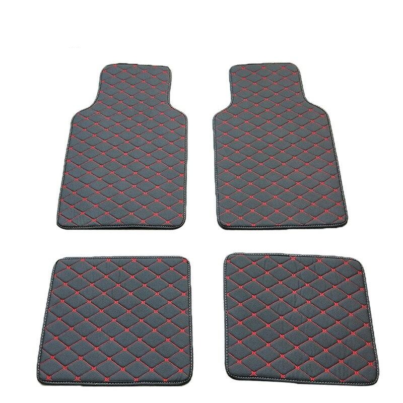 Tapis de sol universel en cuir pour voiture