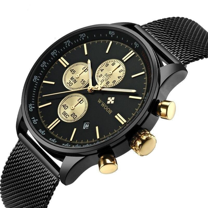 Montre-bracelet chronographe ultra-mince