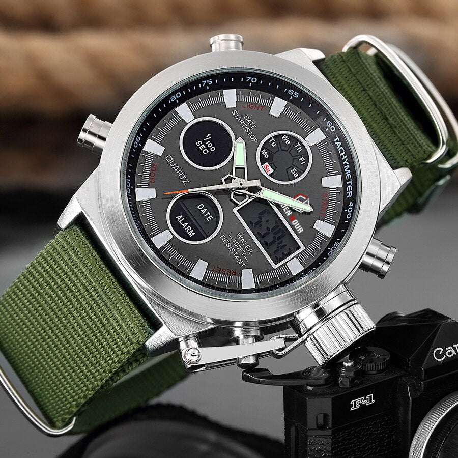 Montre militaire pour hommes