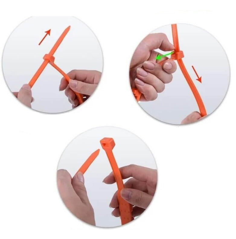 Chaînes antidérapantes pour pneus (10pcs)