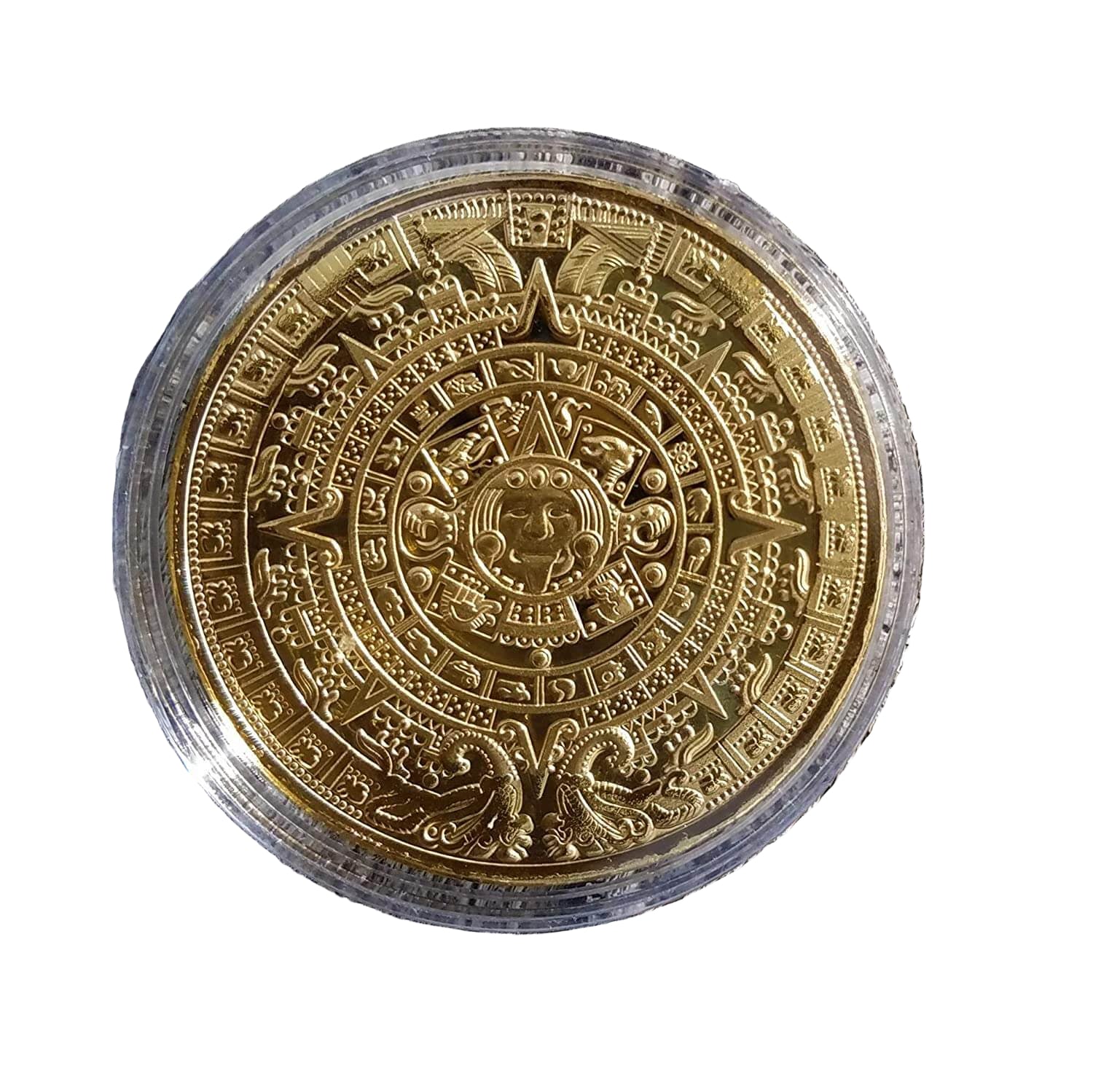 Médaillon calendrier aztèque