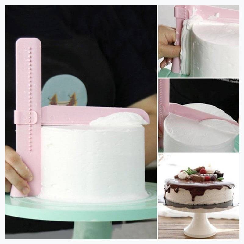 Grattoir à gâteau réglable