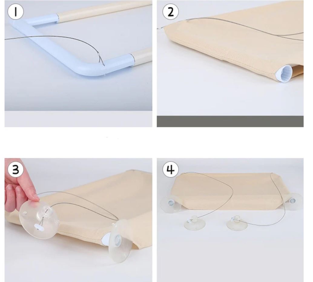 Hamac de fenêtre pour chat