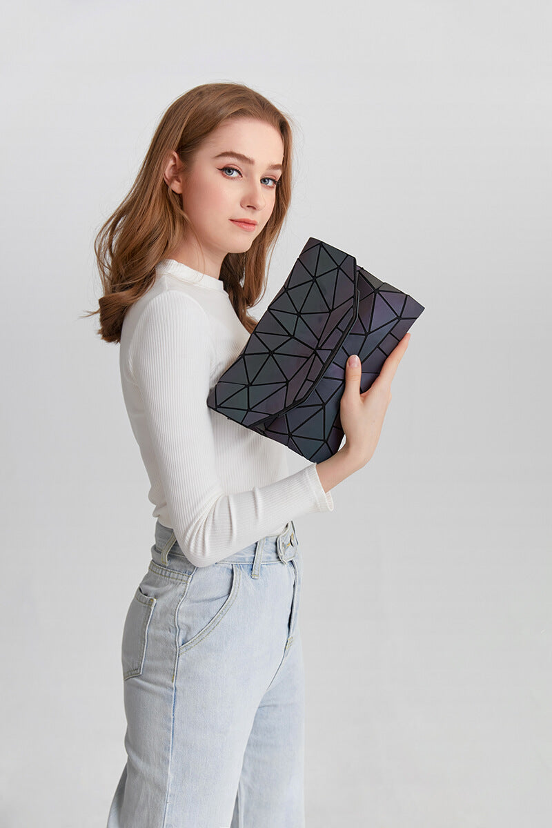 Sac à main géométrique lumineux