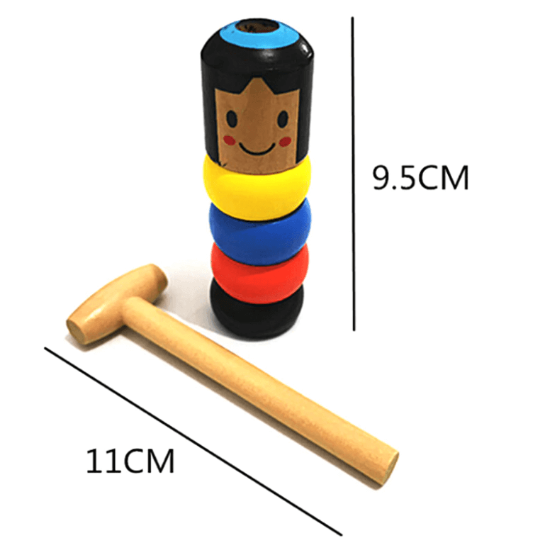 Jouet en bois Immortal Daruma