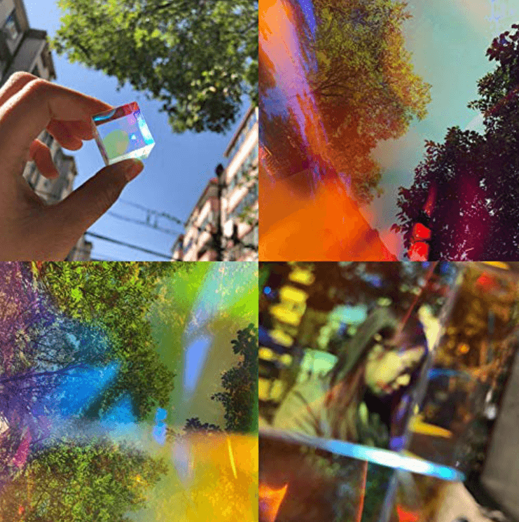 Cube à prisme optique