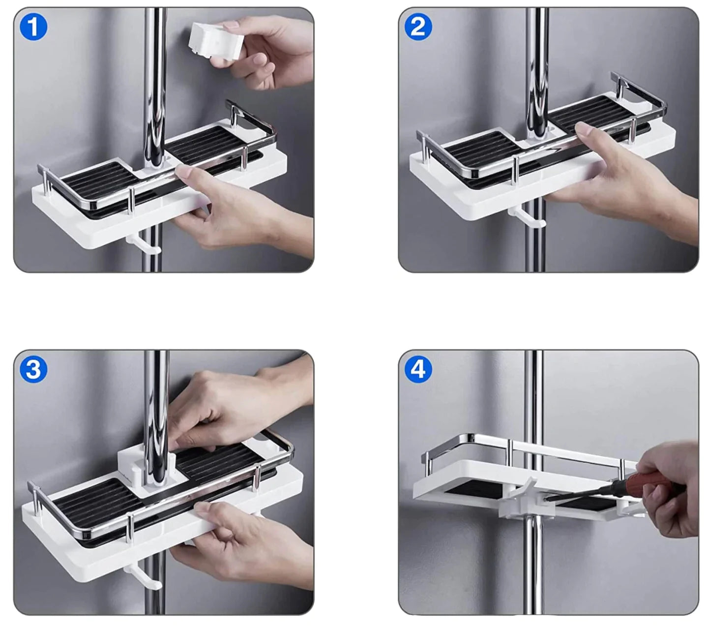 Rangement pour salle de bains Organisateur