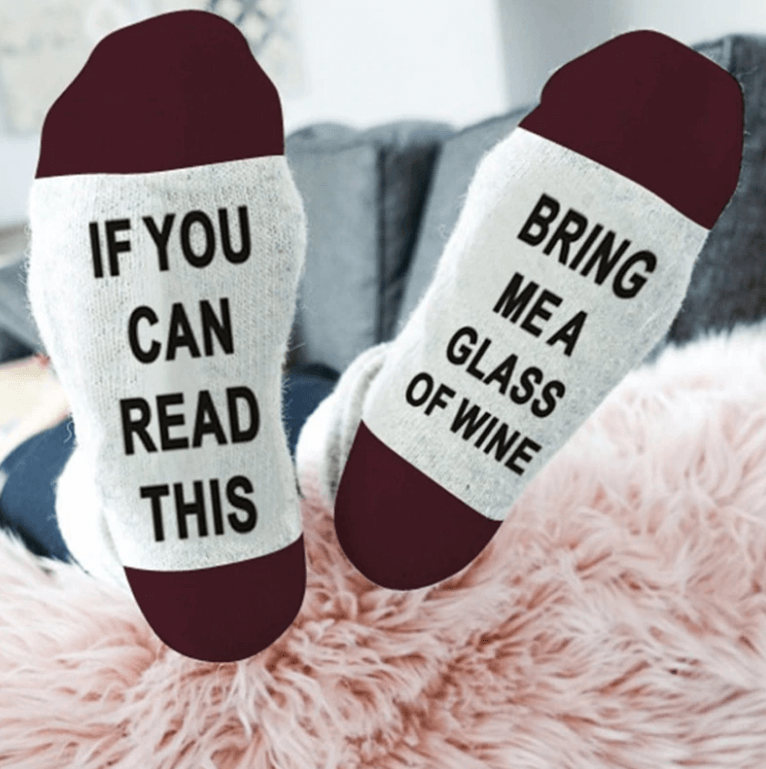 Chaussettes Bring Me Wine