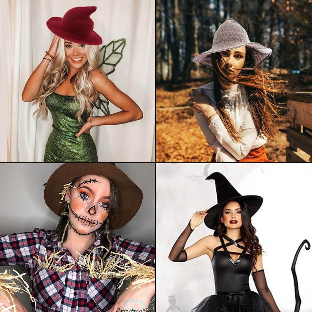 Chapeau de sorcière moderne