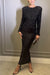Robe de Soirée Femme Longue Paillettes Dos Ouvert Chic 6