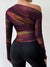 Tee Shirt Manche Longue Femme Décontracté 100% Coton Élégant-5