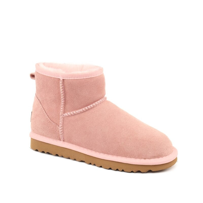 Bottes Hiver Femme Mini Confort Doublure Fourrée-4