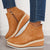 Variant image for Bottes de Cheville Femme Élégantes Cuir Synthétique avec Fermeture Éclair et Plateau-17
