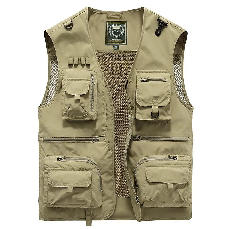 Variant image for Gilet Sans Manche Homme Contemporain Polyester Coton-1