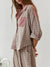 Pyjama Femme Hiver Confortable en Fausse Fourrure avec Poches 1
