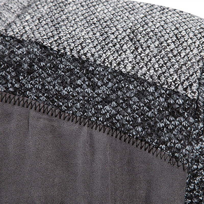 Gilet Homme Laine Moderne avec Fermeture Éclair et Doublure Confortable 6