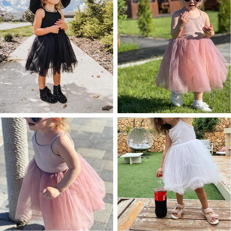 Adorable robe tutu sans manches