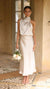 Variant image for Robe Femme Longue Satinée à Une Épaule Élégante pour Soirée-6