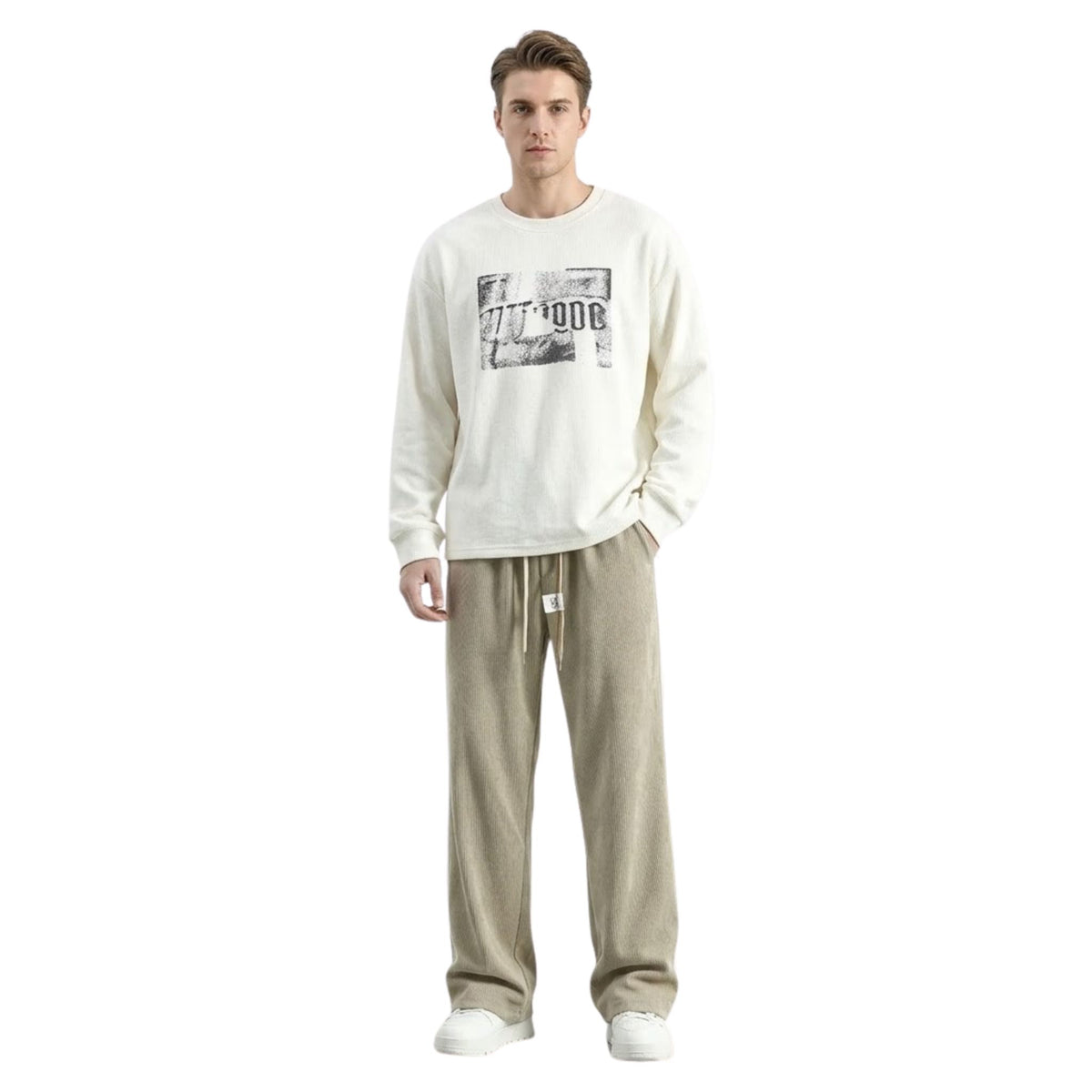 Pantalon de Survêtement Ample Sportif