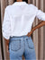 Chemisier Femme Décontracté Col en V Tissu Léger Ample-4