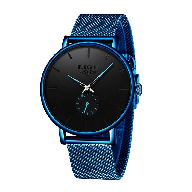 Montre de luxe à quartz étanche