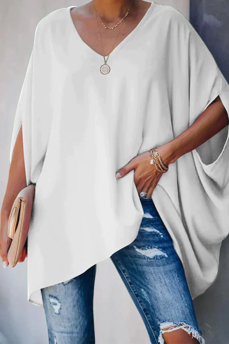 Variant image for Chemisier Femme Chic Ample Polyester Élégant-16