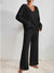Ensemble d'Hiver Femme à Deux Pièces Mélange de Coton 5
