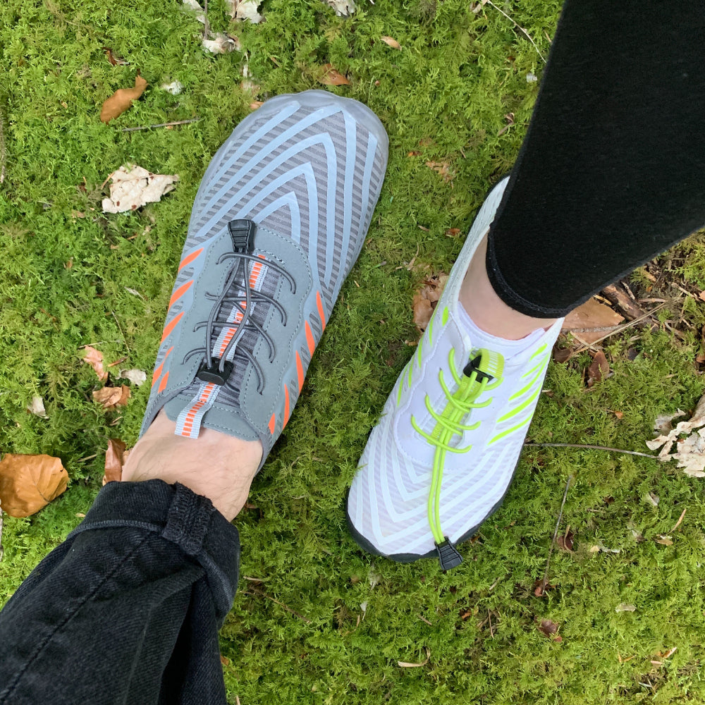 Variant image for Chaussures Femme Noires Confortables Respirantes Barfuß en Tissu-28