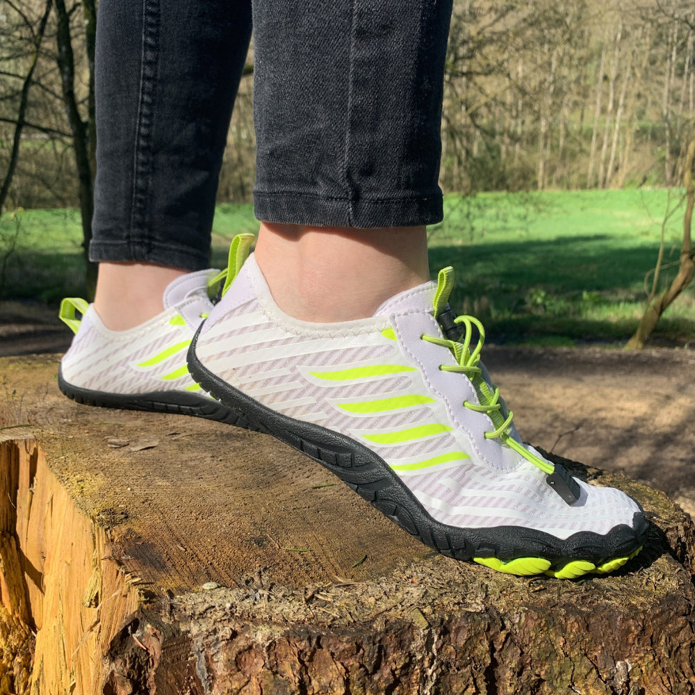 Variant image for Chaussures Femme Noires Confortables Respirantes Barfuß en Tissu-10