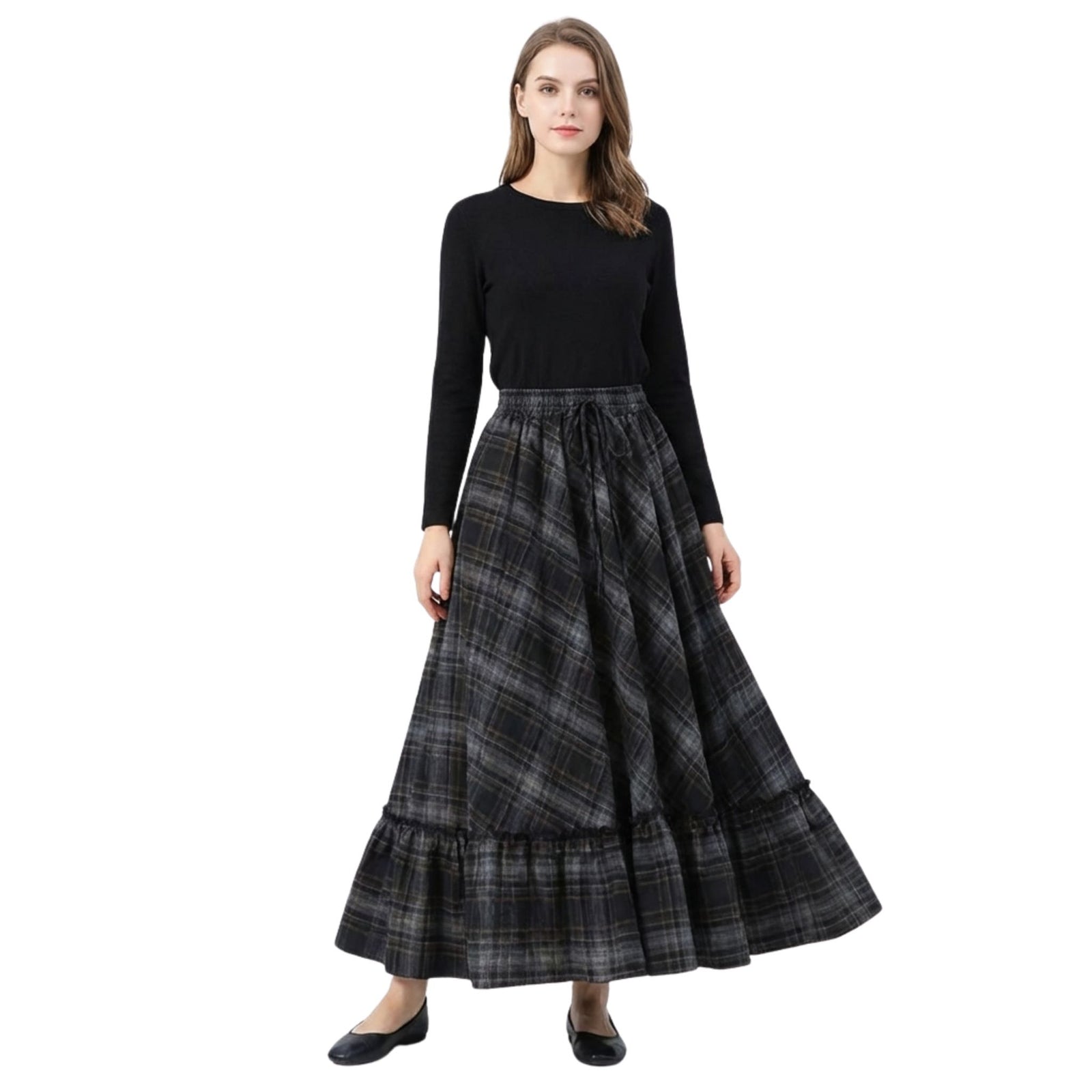 Jupe Trapèze Classique Femme