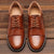 Chaussures pour Hommes Derby Vintage Cuir Authentique-1