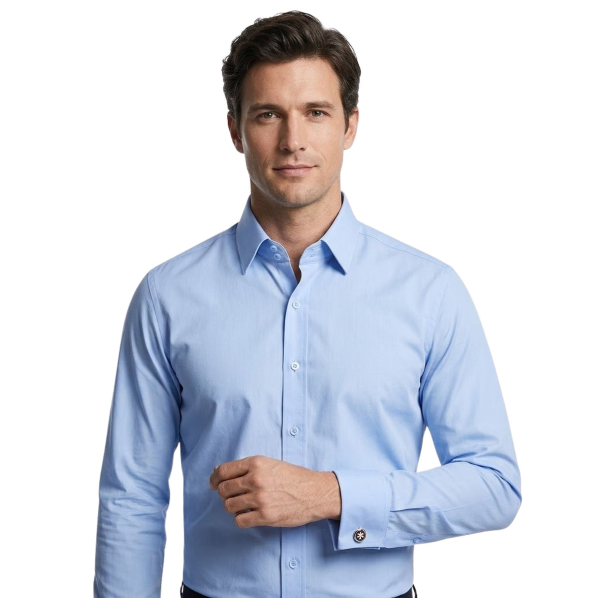 Chemise Habillée Homme Manches Longues Classique