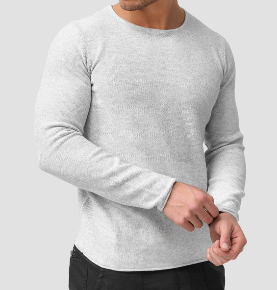 Pull Homme Style Italien Fermeture Éclair 100% Coton-1