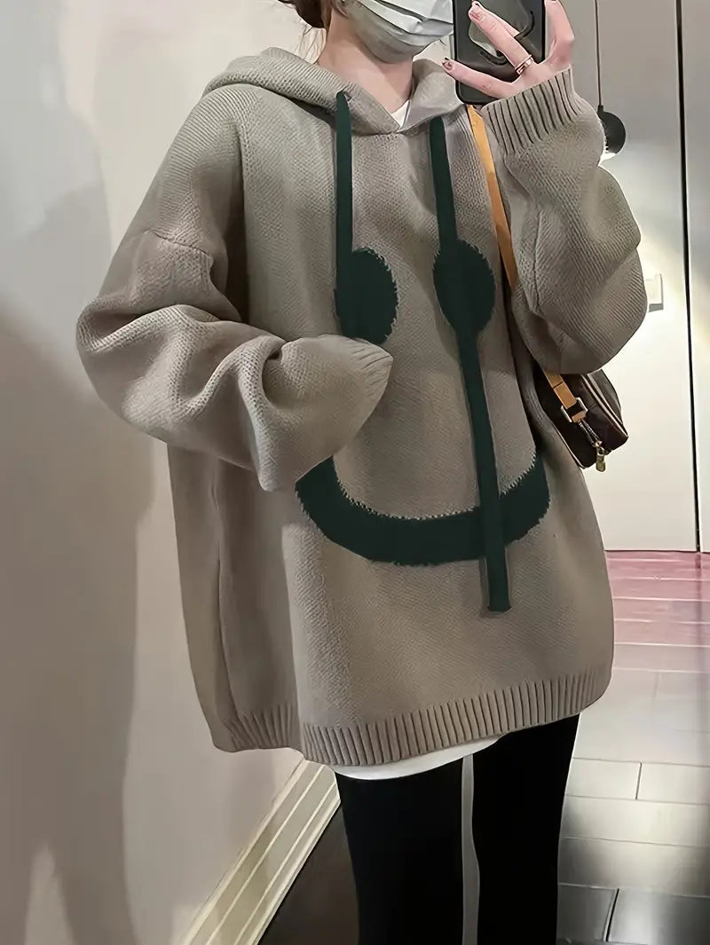 Sweat à Capuche Femme Design Unique en Coton avec Cordon Réglable-4