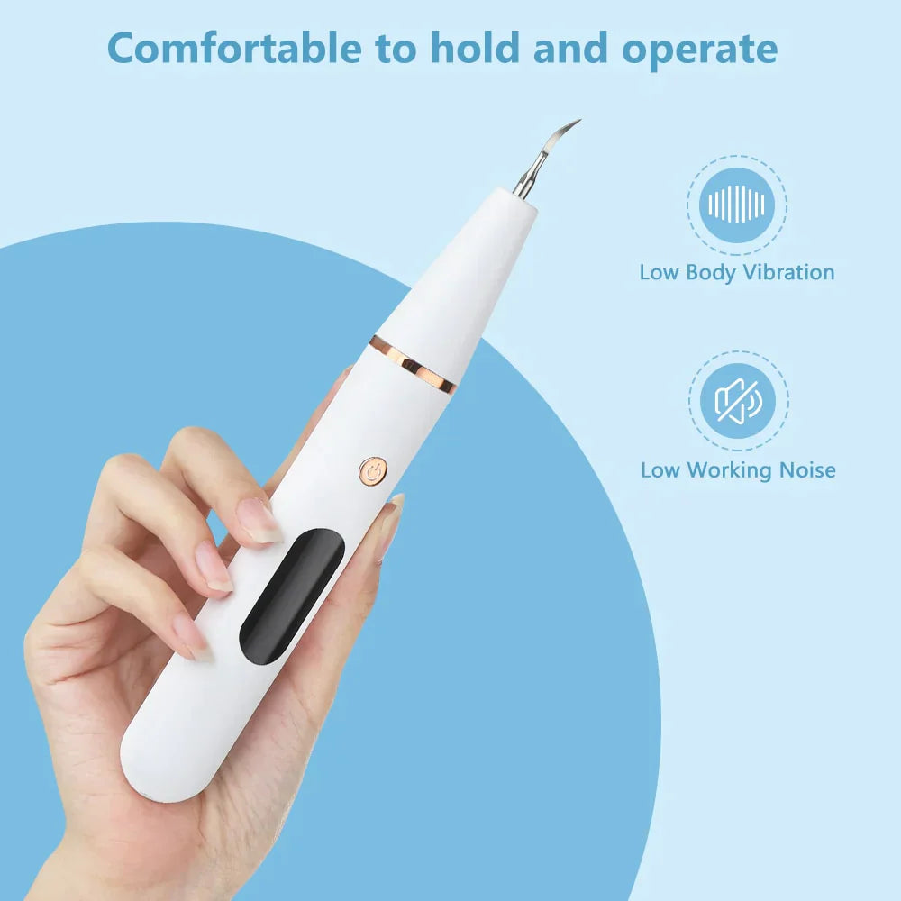 Nettoyeur Dentaire Électrique Ultrason Plastique Compact Pour Un Sourire Éclatant-3