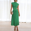 Variant image for Robe d&#39;Été Femme Élastique Longue Chic Coton Doux-1