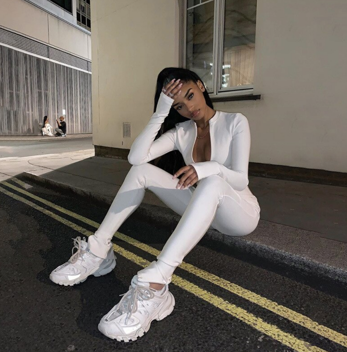 Robe Femme Bodycon Élégante Polyvalente Polyester-4