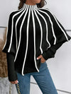 Pull Femme à Rayures Confortable 100% Coton Casual Chic-6