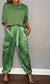 Variant image for Ensemble Femme Élégant Tailleur Tissu Haute Qualité-22