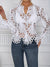 Chemisier Femme Asymétrique Chic en Polyester avec Découpes Modernes-6