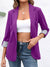 Variant image for Blazer Femme Ouvert Décontracté Tissu de Qualité-8
