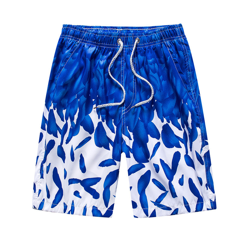 Short de plage imprimé pour hommes