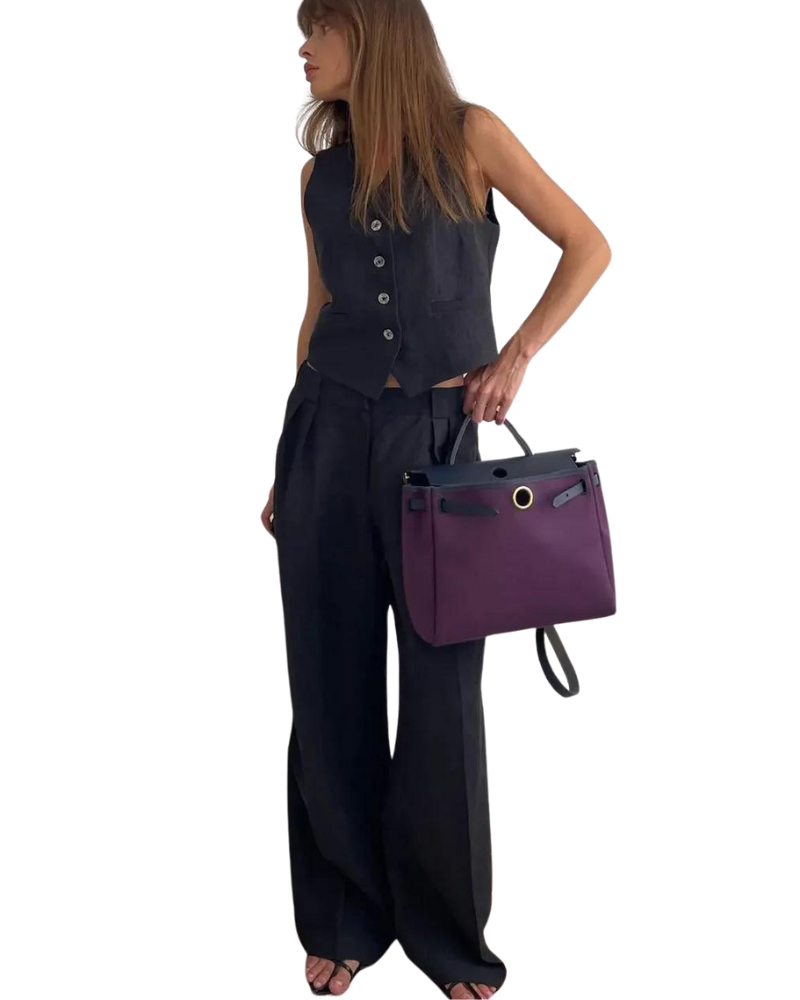 Ensemble gilet et pantalon intemporel