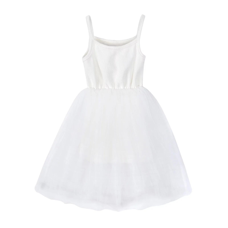 Adorable robe tutu sans manches