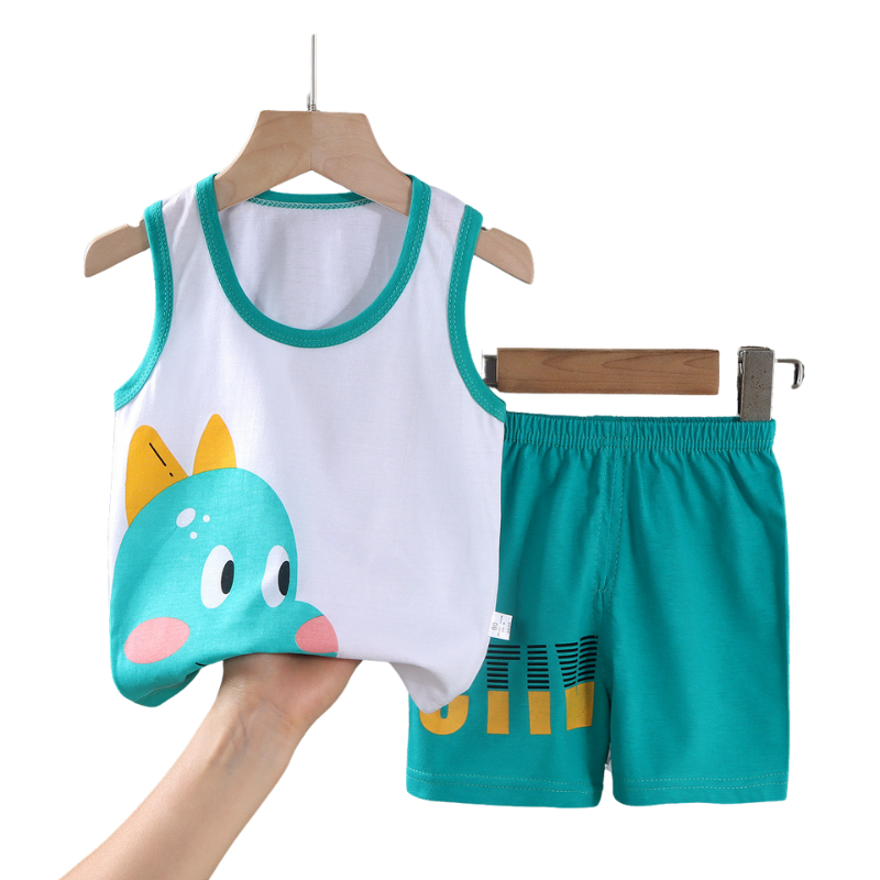 Ensemble t-shirt et short mignon pour enfants