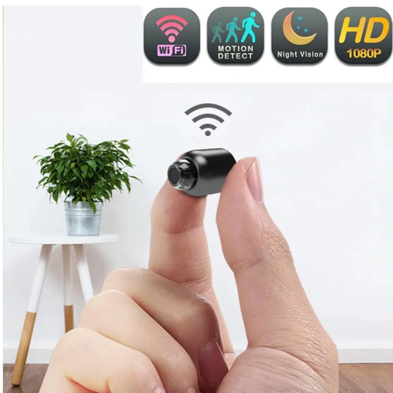 Caméra de Surveillance Sans Fil 1080P HD Wifi Compacte Design Discret-2