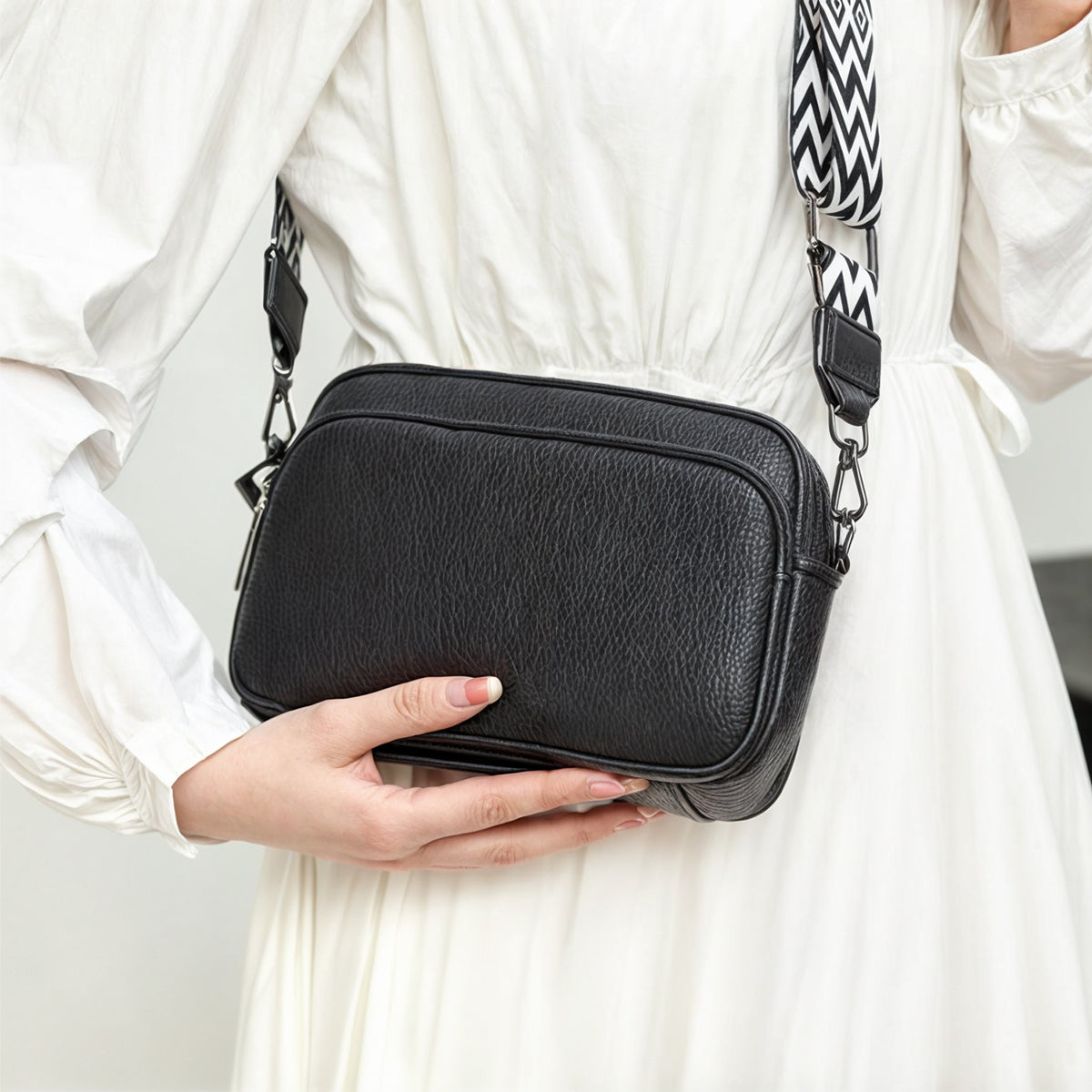 Sac à bandoulière en cuir de haute qualité