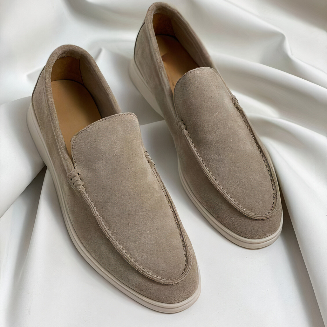 Mocassins pour hommes en cuir vintage 2