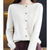 Pull Femme Col en V en Laine Pure Ajusté 3