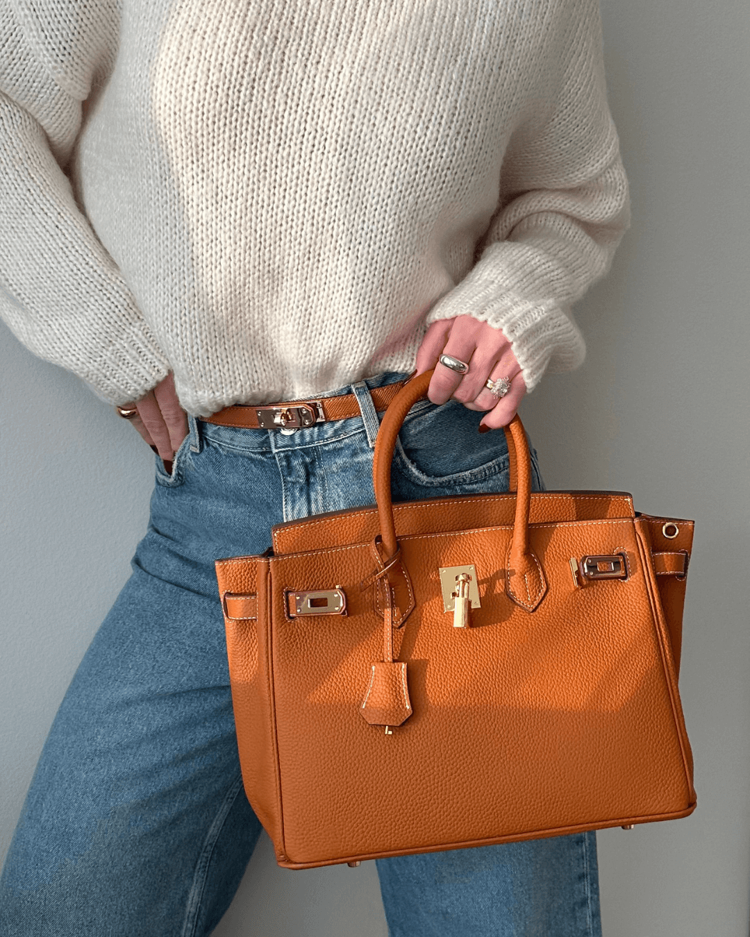 Sac à main femme Cuir Chic Polyvalent avec Intérieur Spacieux 4